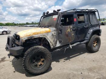  Salvage Jeep Wrangler