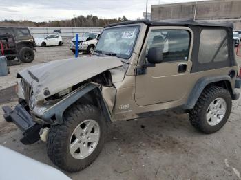  Salvage Jeep Wrangler