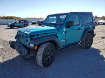  Salvage Jeep Wrangler