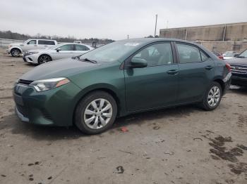  Salvage Toyota Corolla