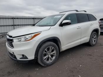  Salvage Toyota Highlander