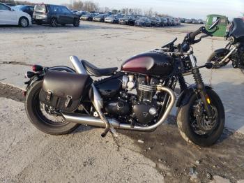  Salvage Triumph Motorcycle Bonneville