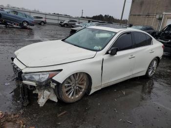  Salvage INFINITI Q50