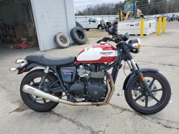  Salvage Triumph Motorcycle Bonneville