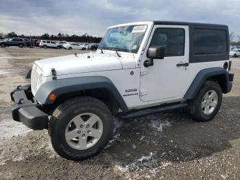  Salvage Jeep Wrangler