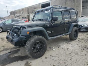  Salvage Jeep Wrangler