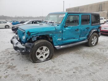  Salvage Jeep Wrangler