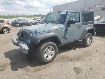  Salvage Jeep Wrangler