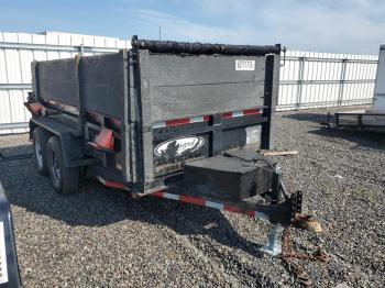  Salvage Leonard Dumper Trailer 712