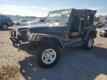  Salvage Jeep Wrangler