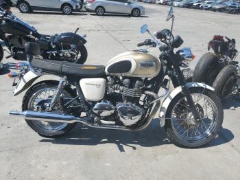  Salvage Triumph Motorcycle Bonneville