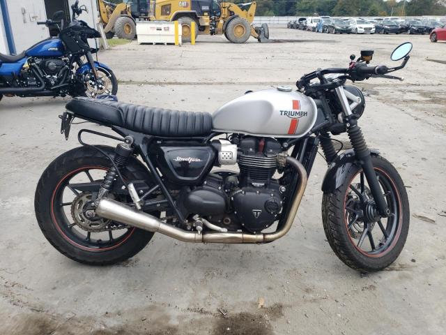  Salvage Triumph Motorcycle Street