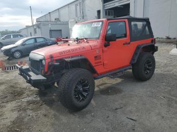 Salvage Jeep Wrangler
