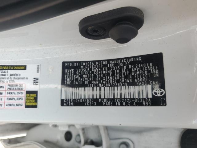 Toyota Corolla Le Image 10