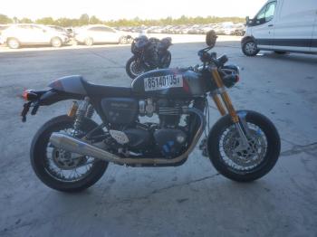  Salvage Triumph Motorcycle Thruxton R