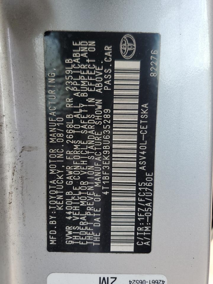 Toyota Camry Base Image 2