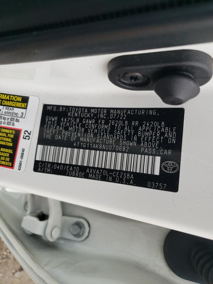 Toyota Camry Se Image 11