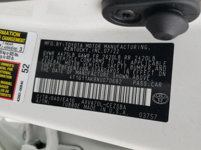 Toyota Camry Se Image 11