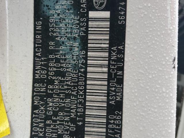 Toyota Camry Base Image 11