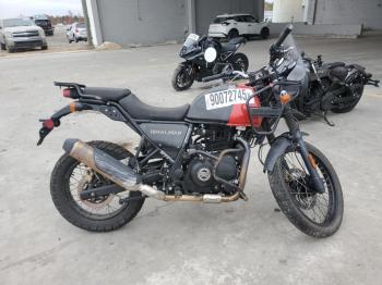  Salvage Royal Enfield Motors Himalayan