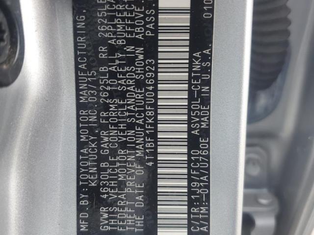 Toyota Camry Le Image 5