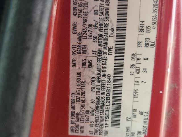 Ford Econoline E350 Super Duty Van Image 10