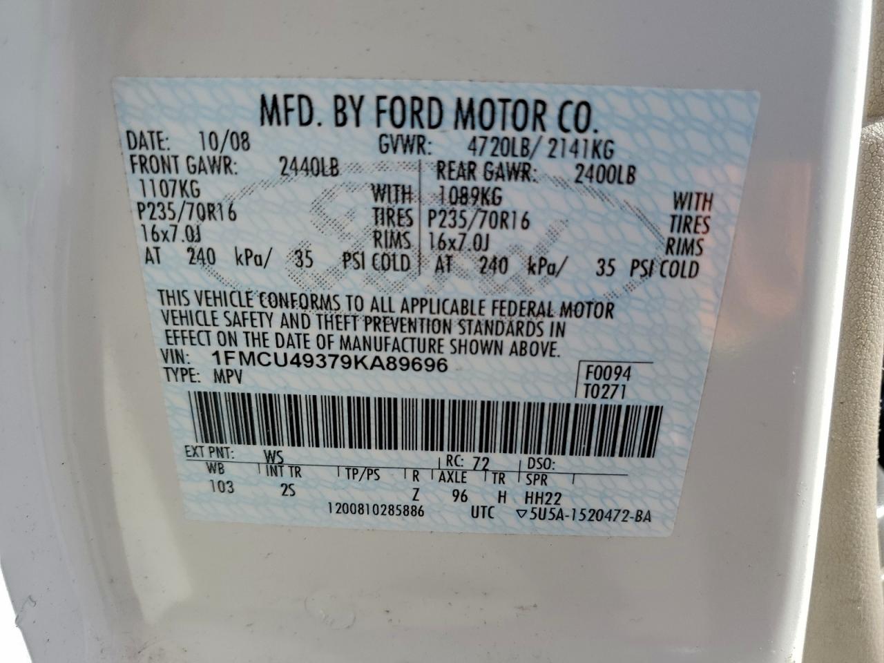 Ford Escape Hybrid Image 13