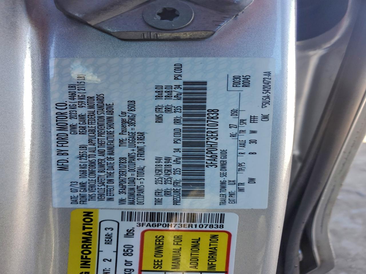 Ford Fusion Se Image 12