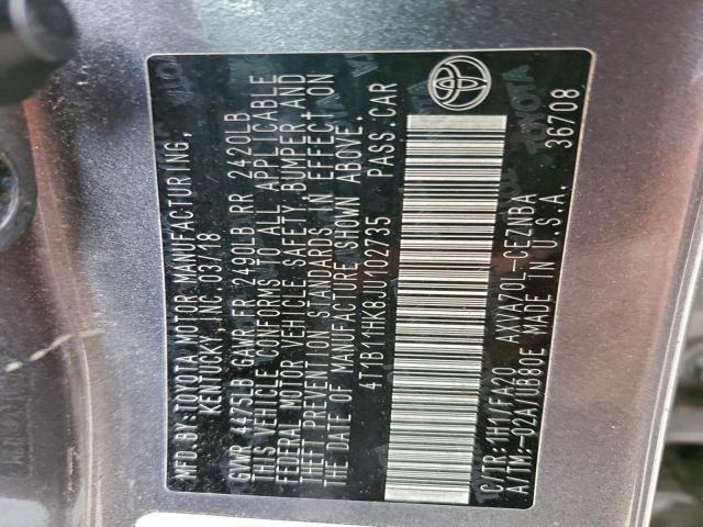 Toyota Camry L Image 8