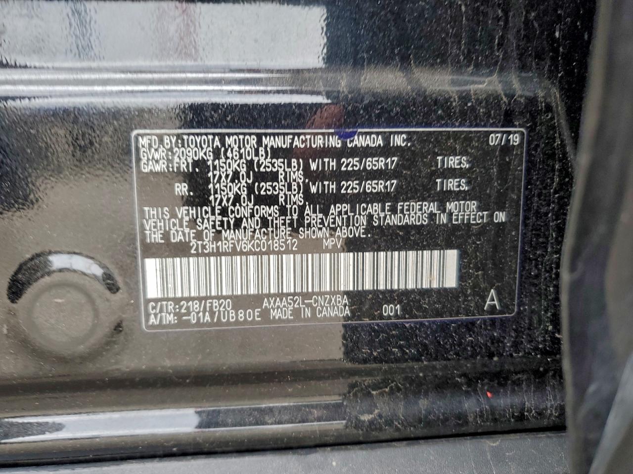 Toyota RAV4 Le Image 13