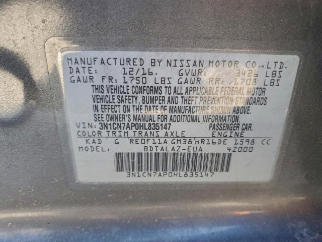 Nissan Versa S Image 9