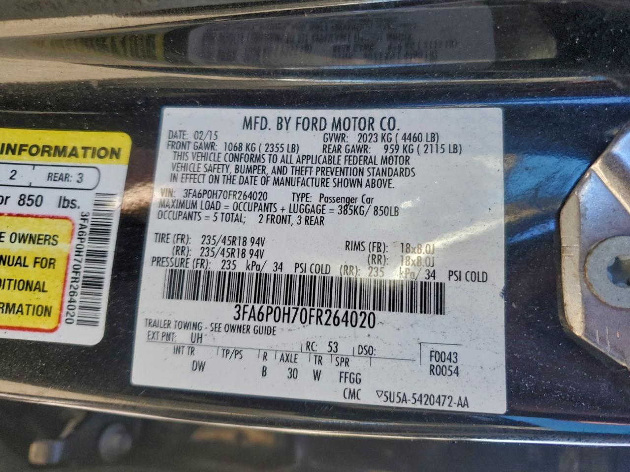 Ford Fusion Se Image 7