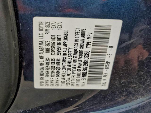 Honda Odyssey Exl Image 7