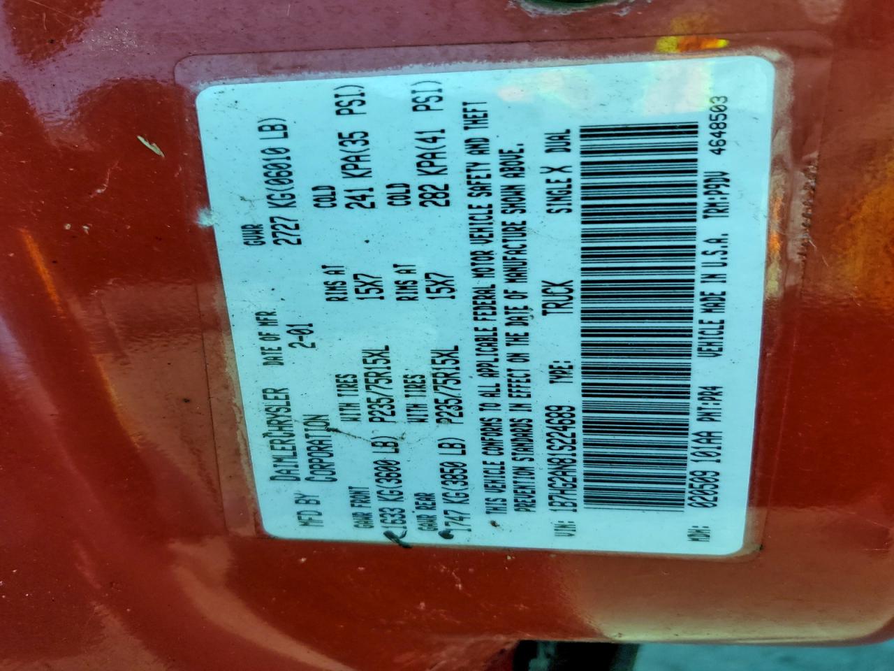 Dodge Dakota Quad Image 8