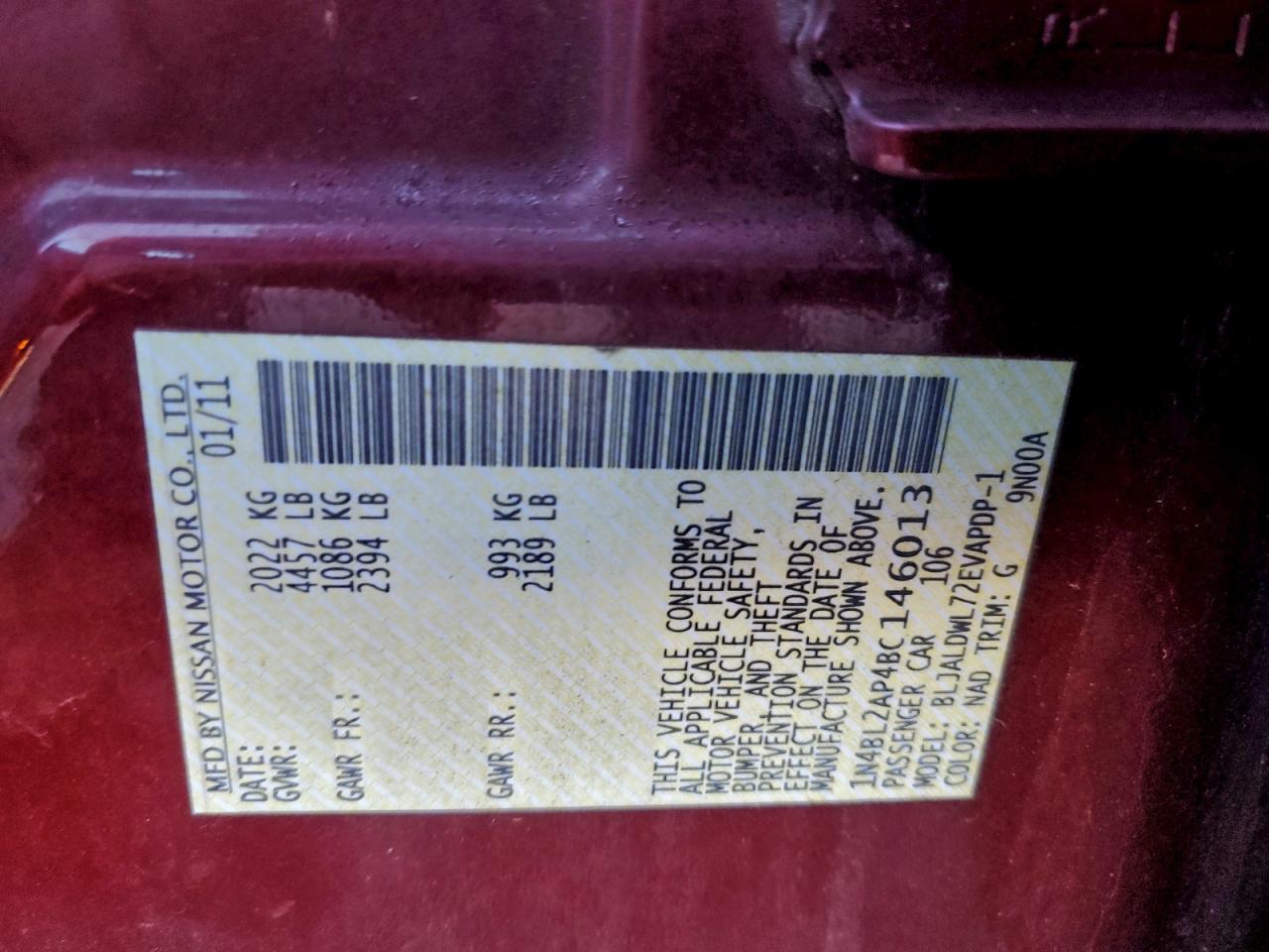 Nissan Altima Sr Image 7