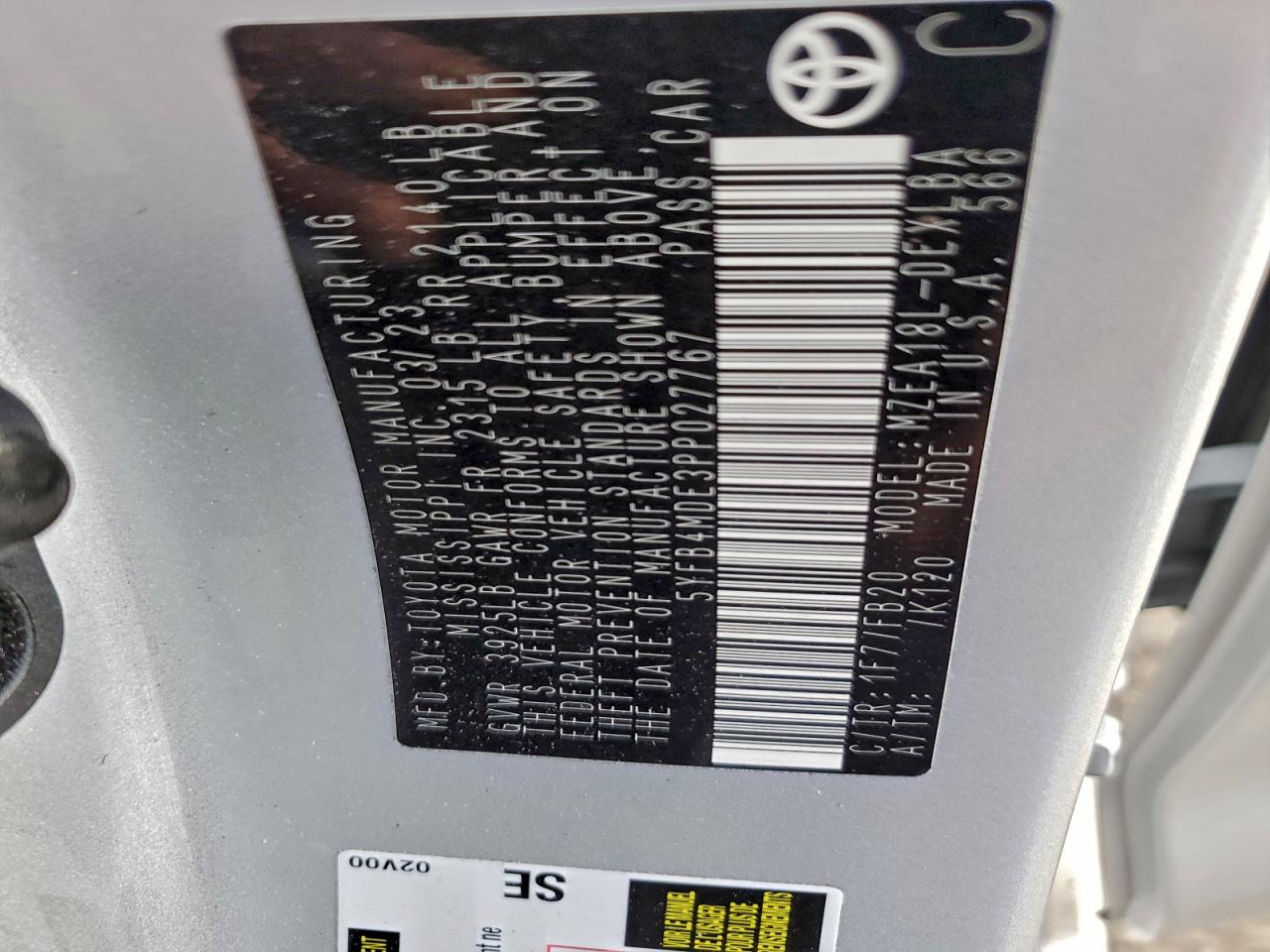 Toyota Corolla Le Image 12