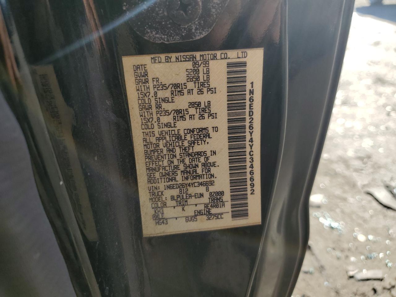 Nissan Frontier King Cab Xe Image 12