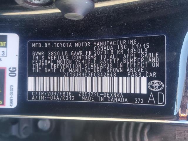 Toyota Corolla L Image 11