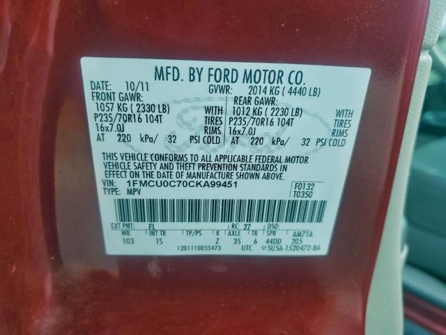 Ford Escape Xls Image 10