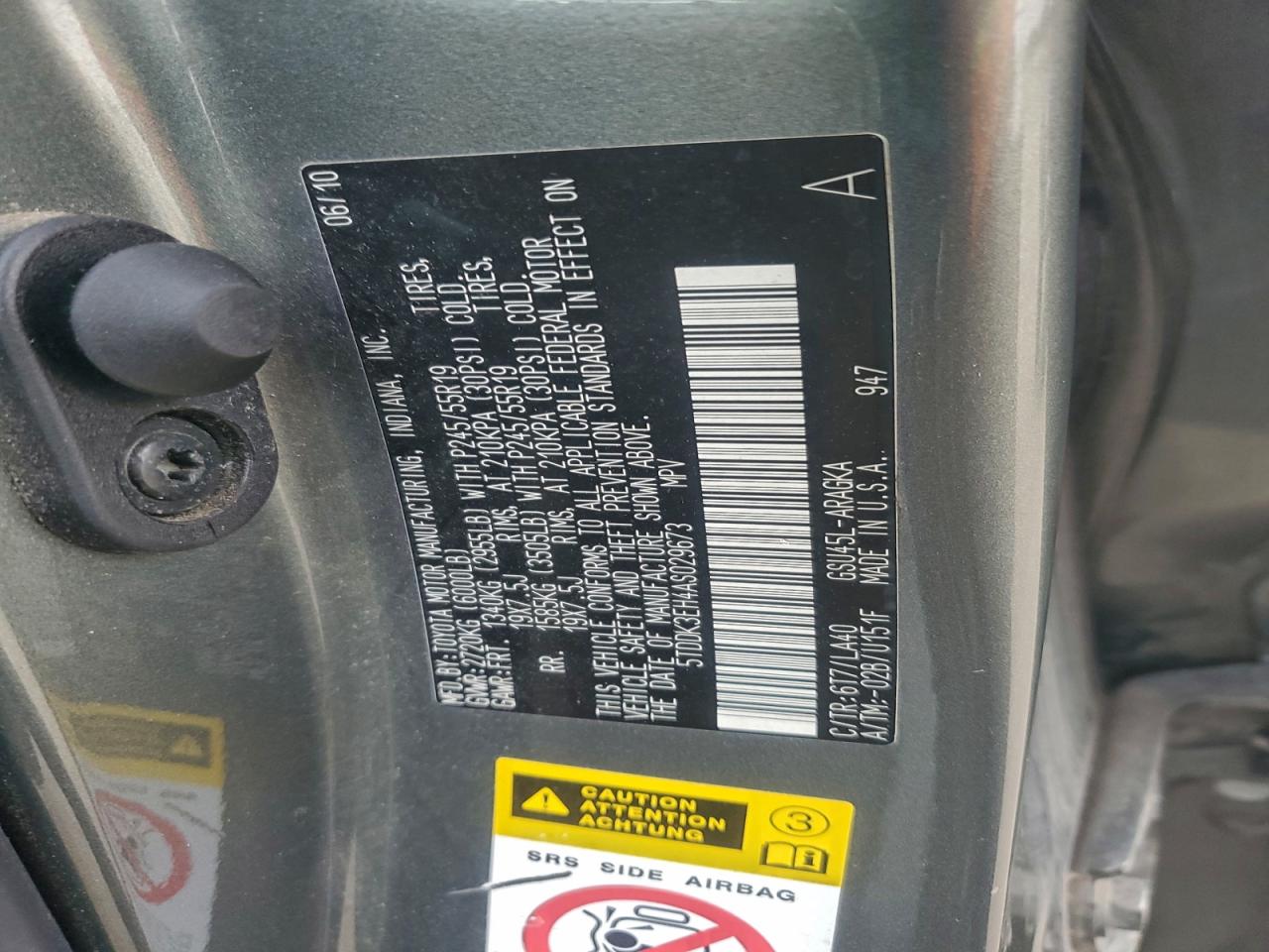 Toyota Highlander Limited Image 12