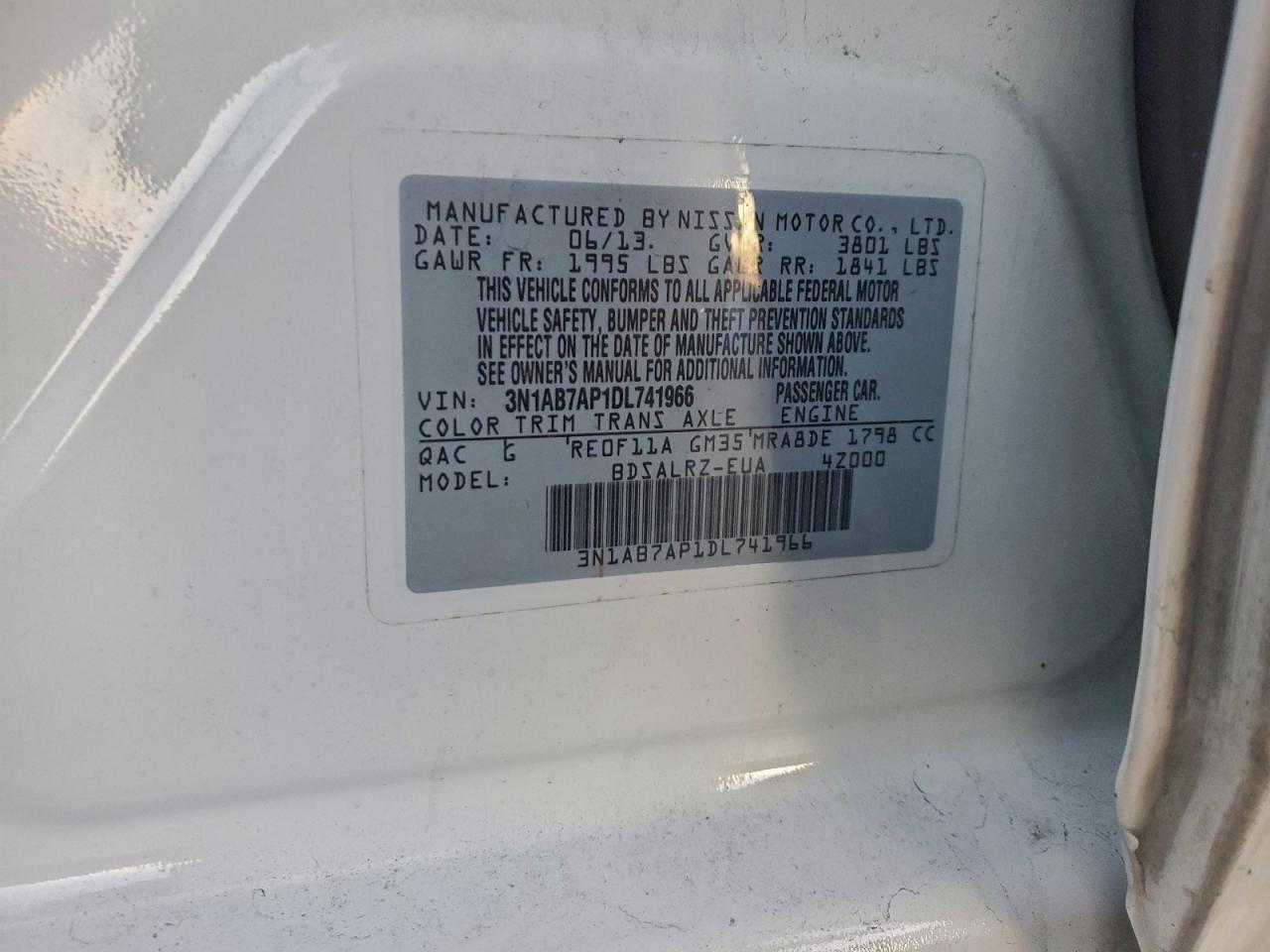 Nissan Sentra S Image 9