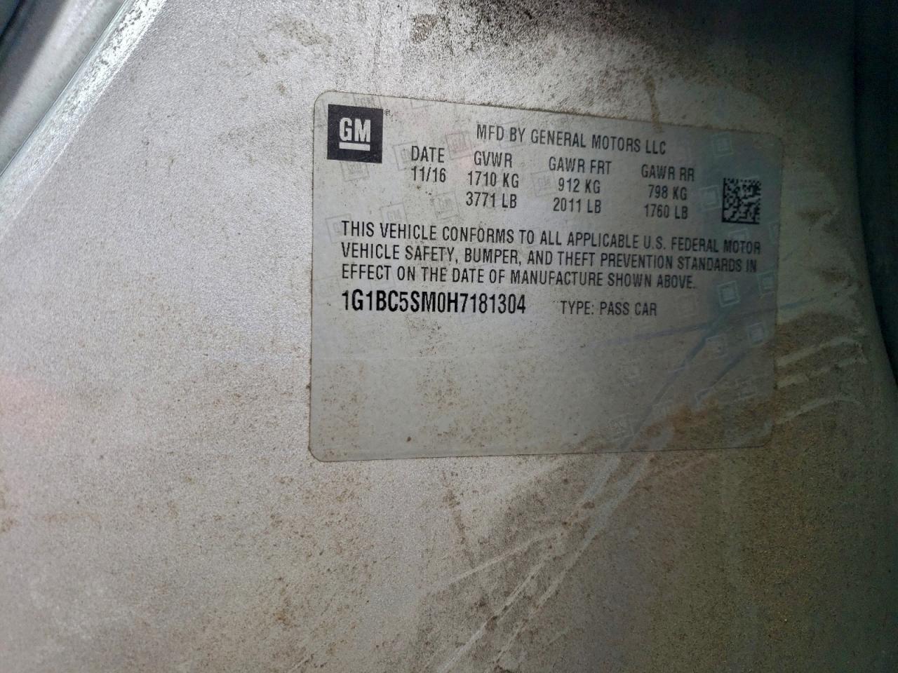 Chevrolet Cruze Ls Image 10