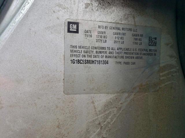 Chevrolet Cruze Ls Image 10