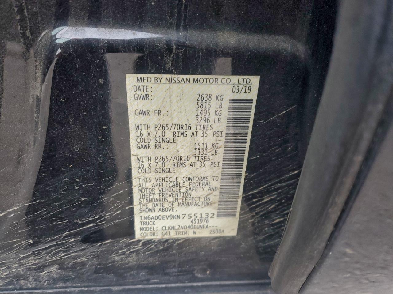 Nissan Frontier S Image 10