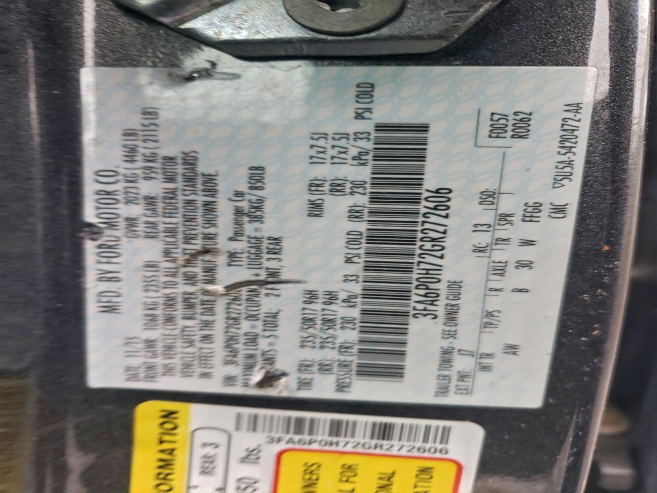 Ford Fusion Se Image 5