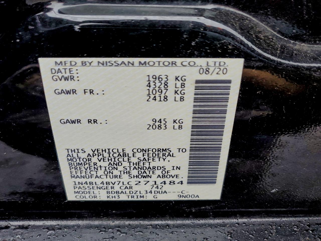 Nissan Altima S Image 10