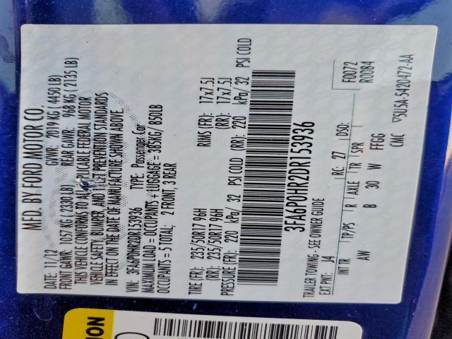 Ford Fusion Se Image 10