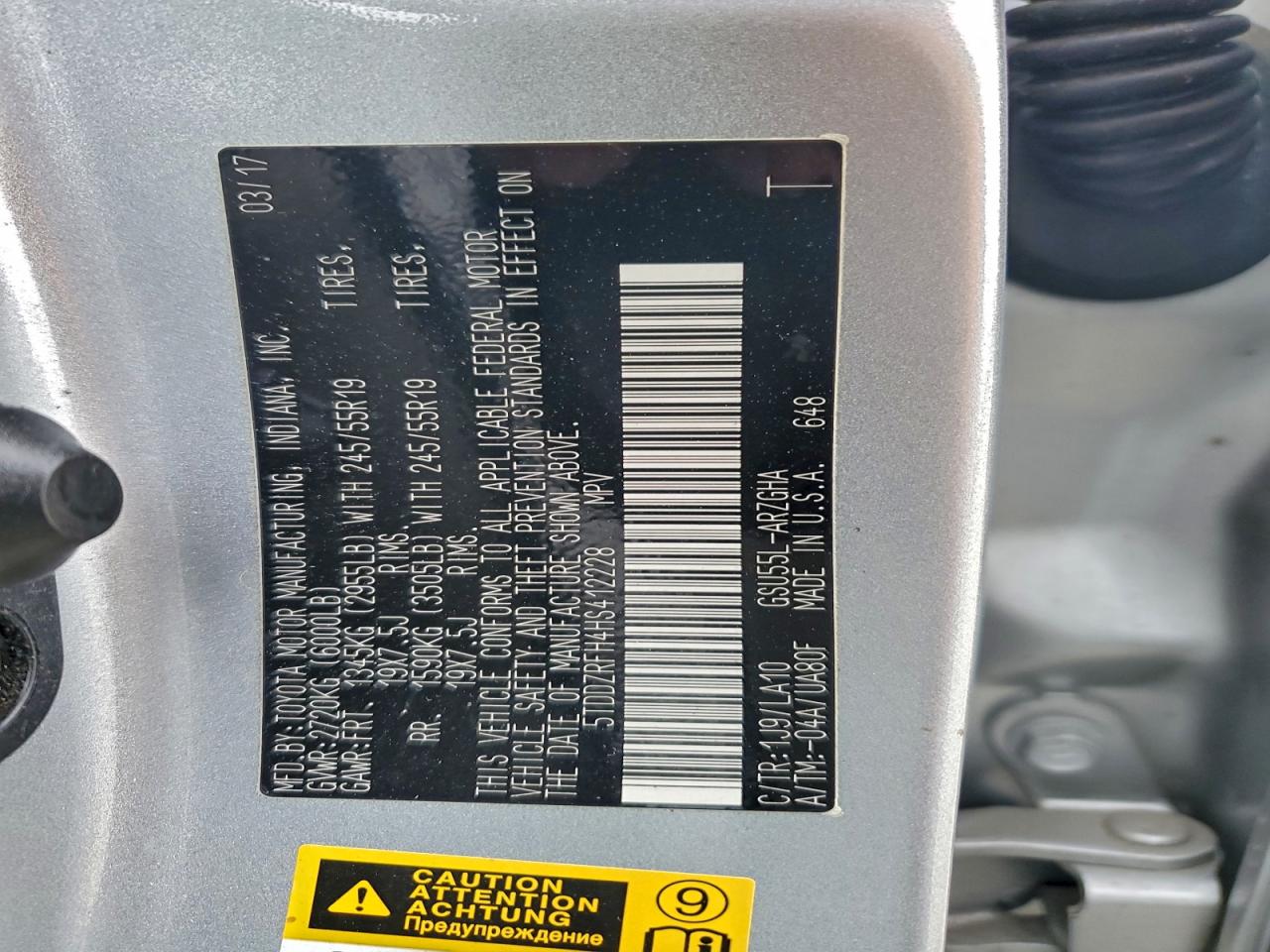 Toyota Highlander Limited Image 12