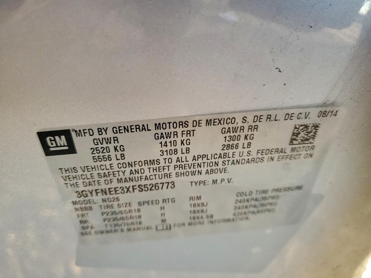 Cadillac SRX Luxury Collection Image 8