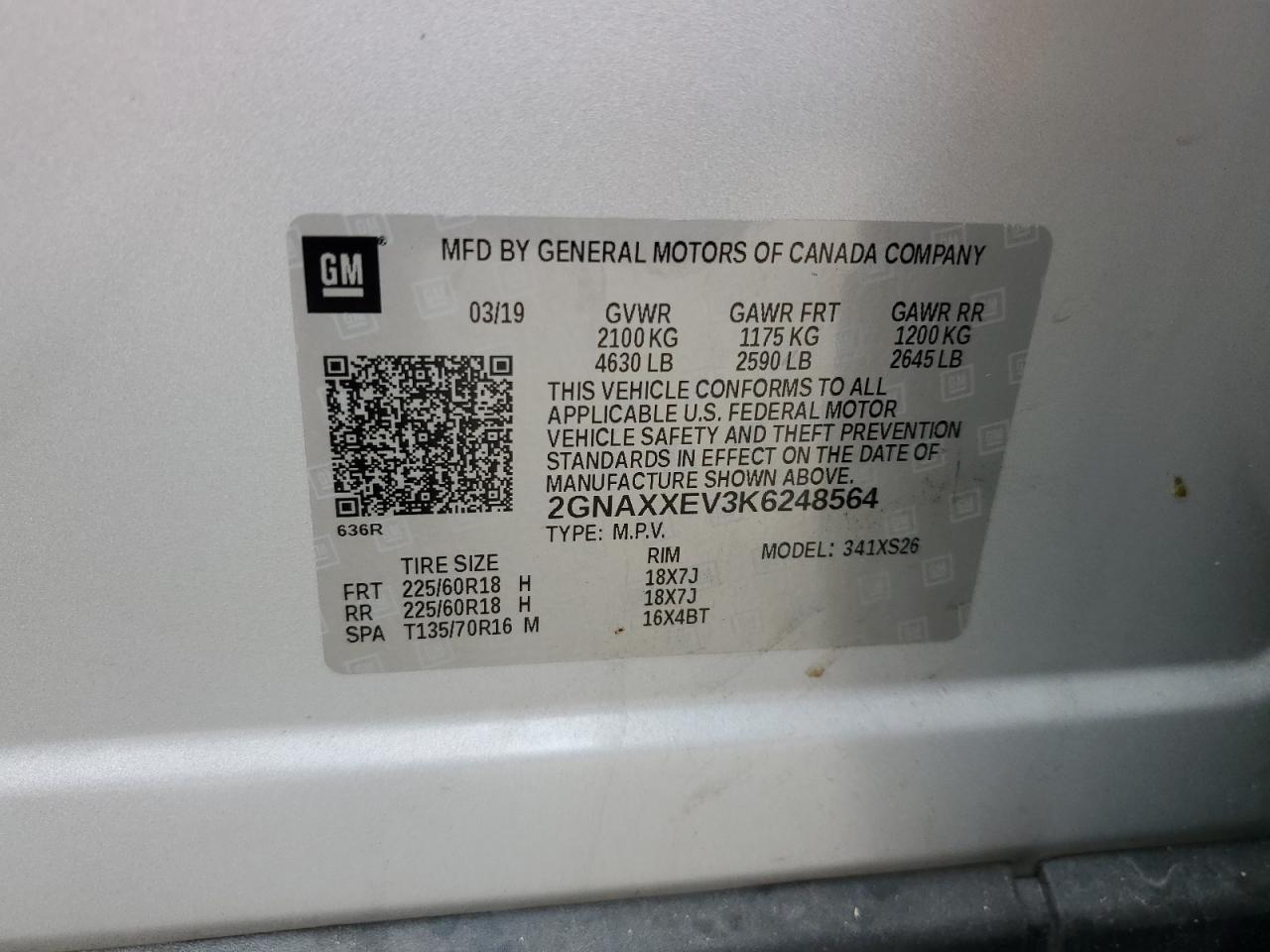 Chevrolet Equinox Premier Image 4